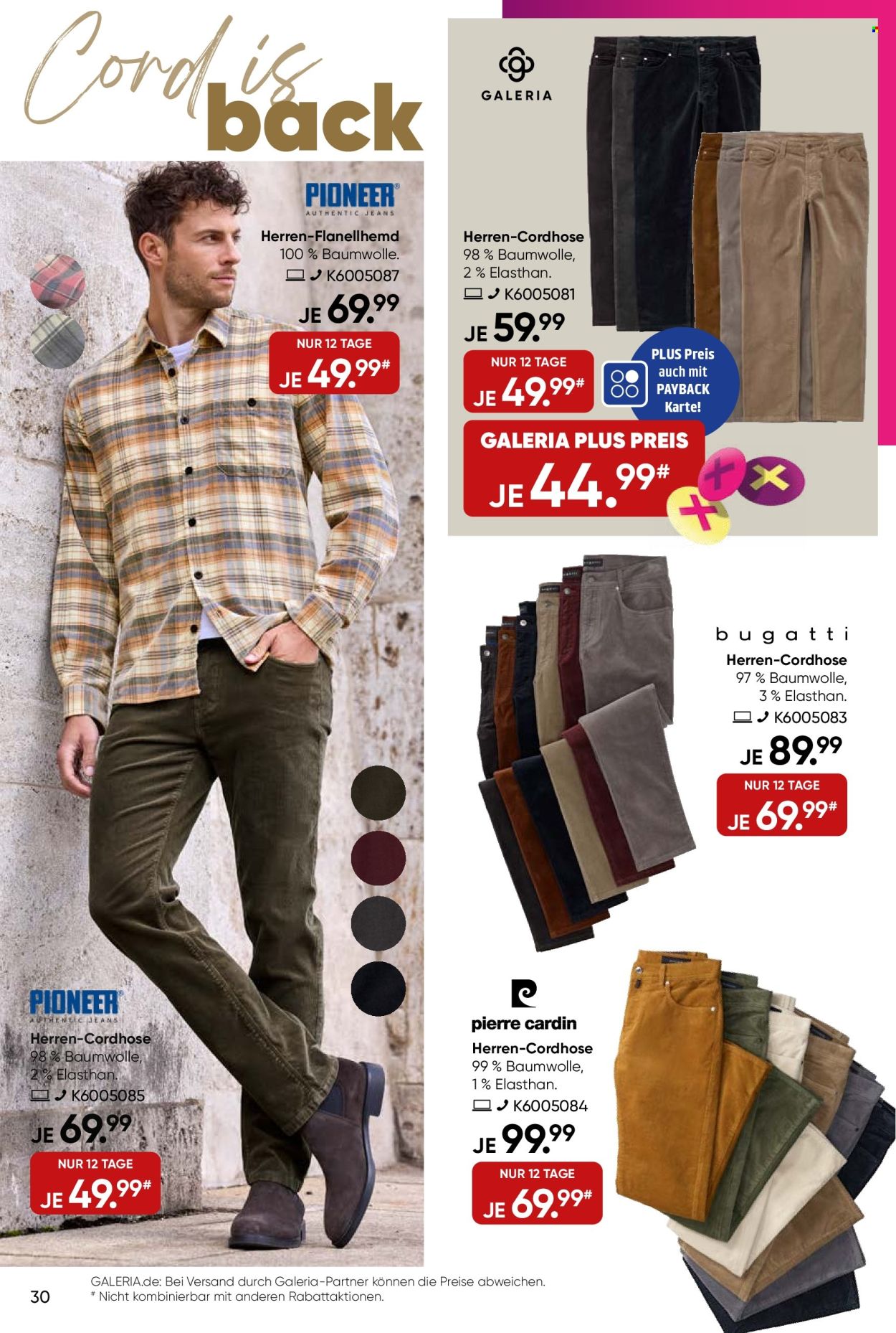GALERIA Karstadt Kaufhof Prospekte  - 29.10.2025 - 9.11.2025. Seite 30