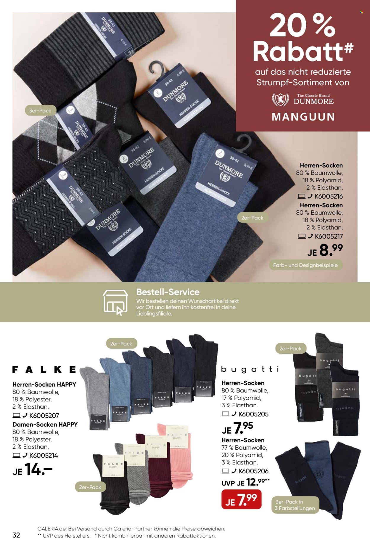 GALERIA Karstadt Kaufhof Prospekte  - 29.10.2025 - 9.11.2025. Seite 32