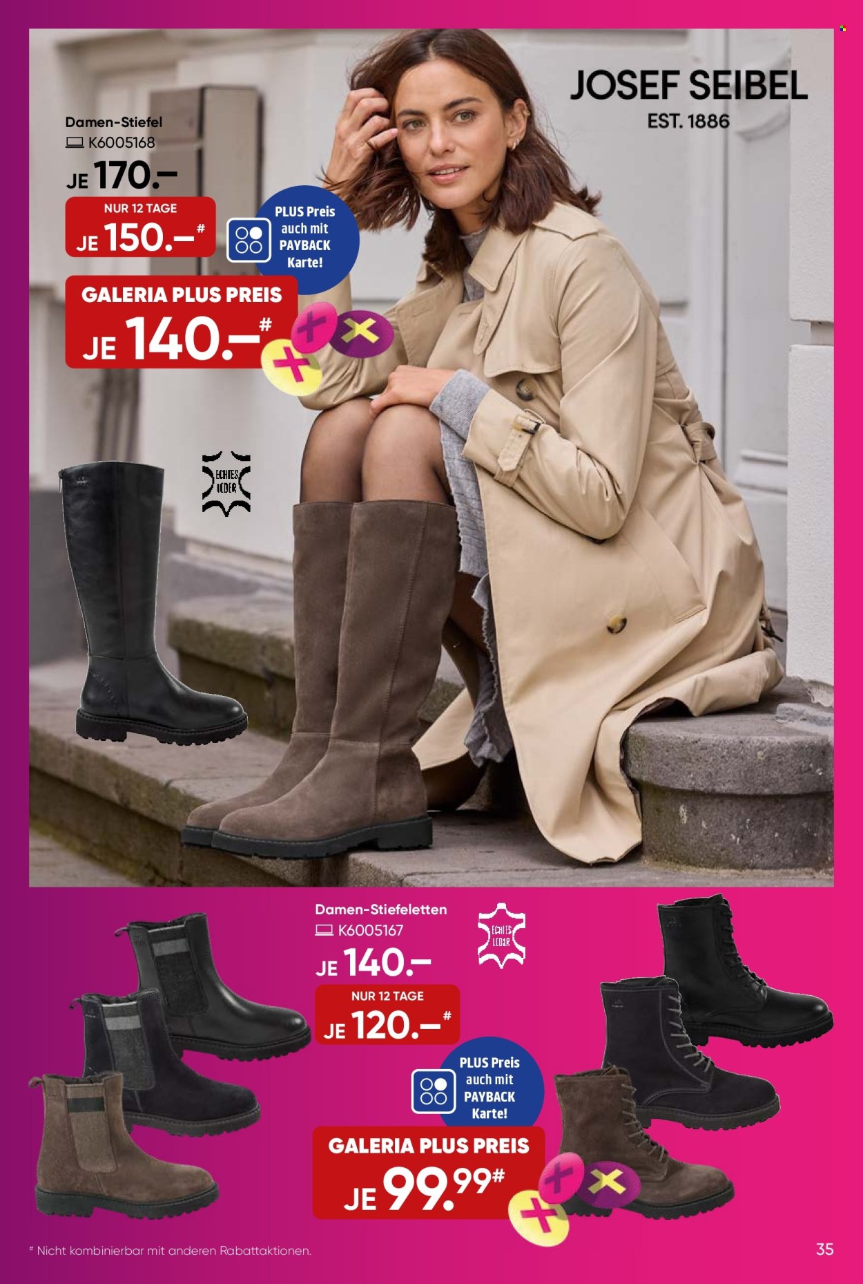 GALERIA Karstadt Kaufhof Prospekte  - 29.10.2025 - 9.11.2025. Seite 35