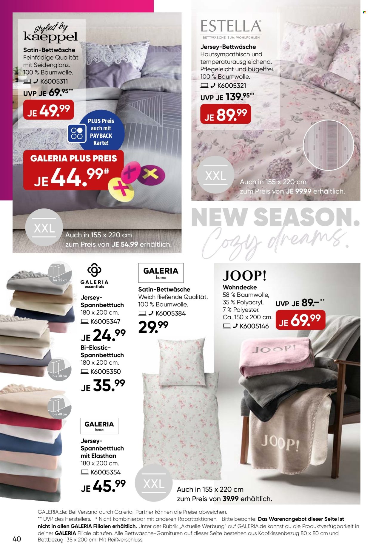 GALERIA Karstadt Kaufhof Prospekte  - 29.10.2025 - 9.11.2025. Seite 40