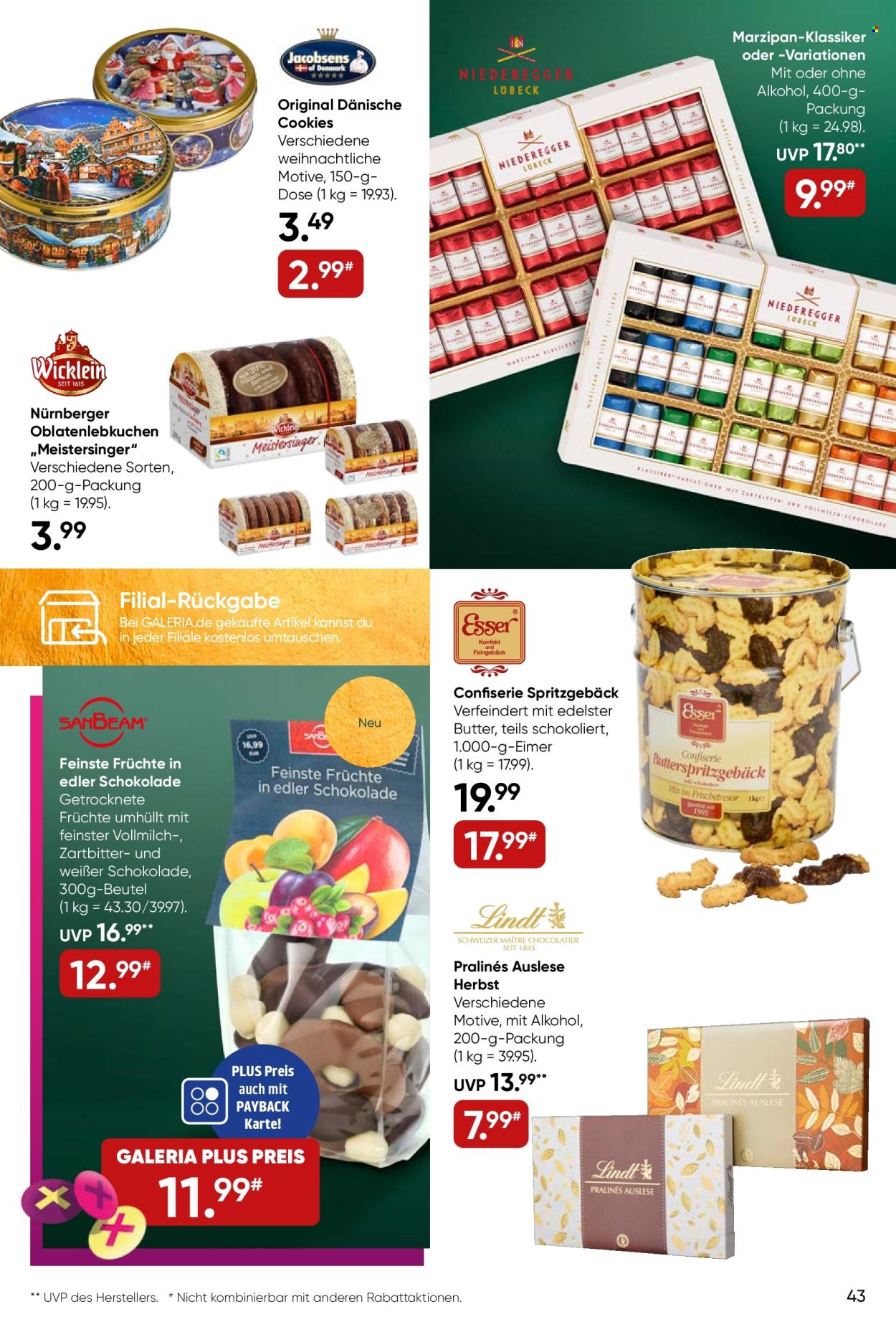 GALERIA Karstadt Kaufhof Prospekte  - 29.10.2025 - 9.11.2025. Seite 43