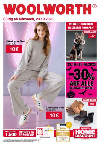 Prospekte Woolworth - 29.10.2025 - 3.11.2025.