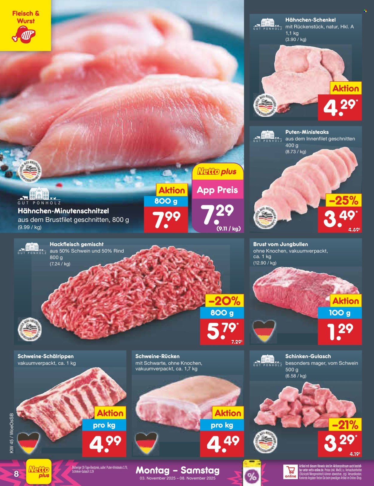 Netto Marken-Discount Prospekte  - 3.11.2025 - 8.11.2025. Seite 8