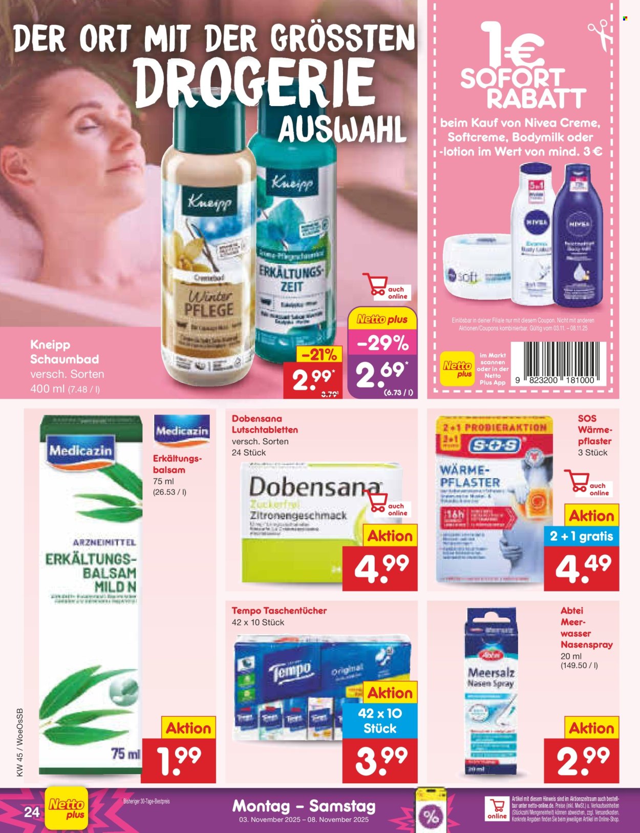 Netto Marken-Discount Prospekte  - 3.11.2025 - 8.11.2025. Seite 26