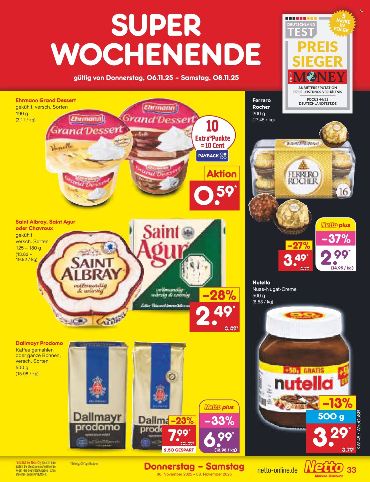 Netto Marken-Discount Prospekte  - 3.11.2025 - 8.11.2025. Seite 37
