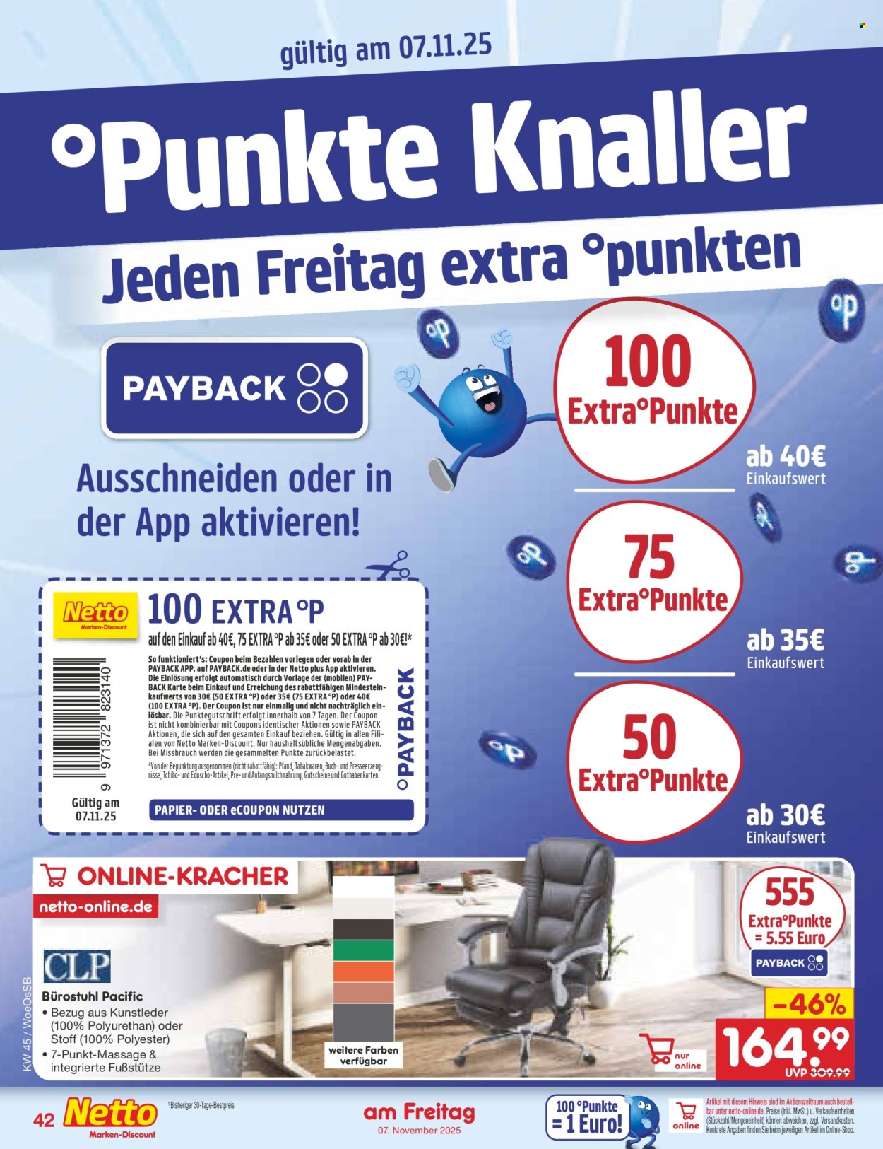 Netto Marken-Discount Prospekte  - 3.11.2025 - 8.11.2025. Seite 46