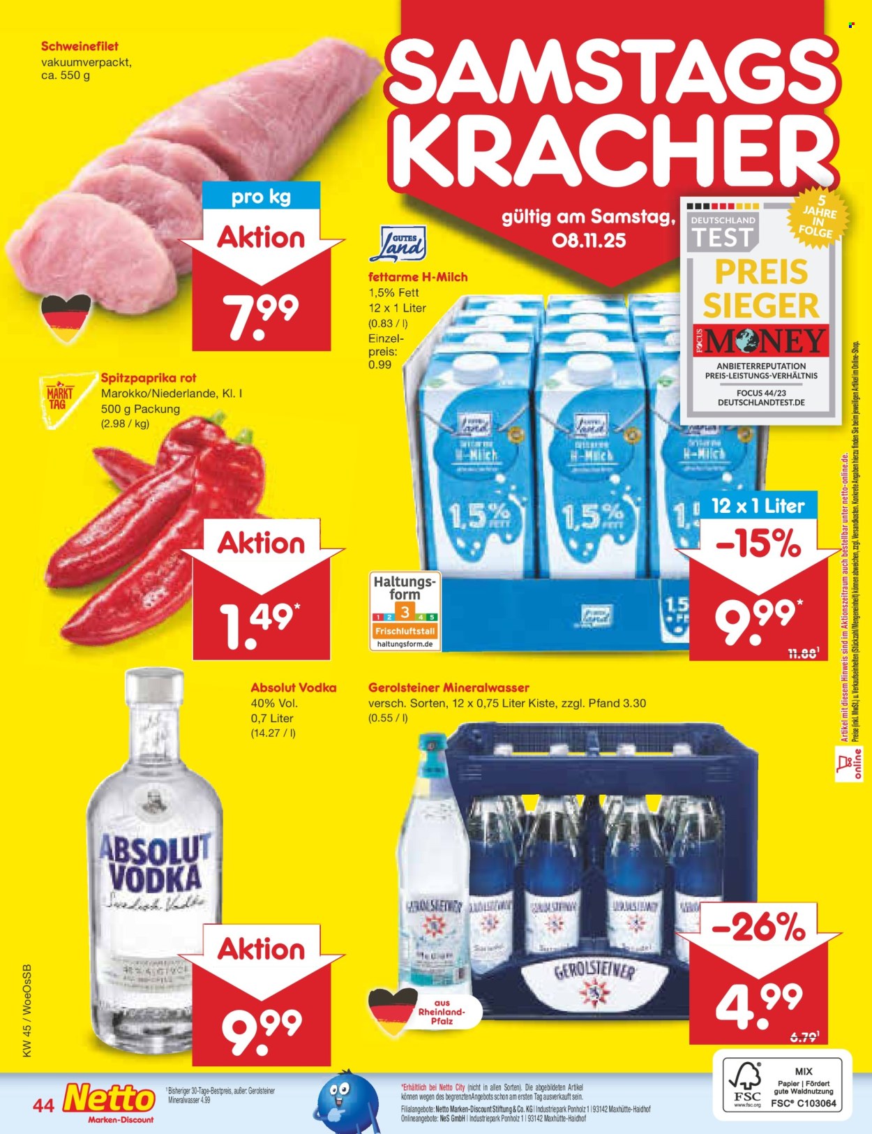 Netto Marken-Discount Prospekte  - 3.11.2025 - 8.11.2025. Seite 48