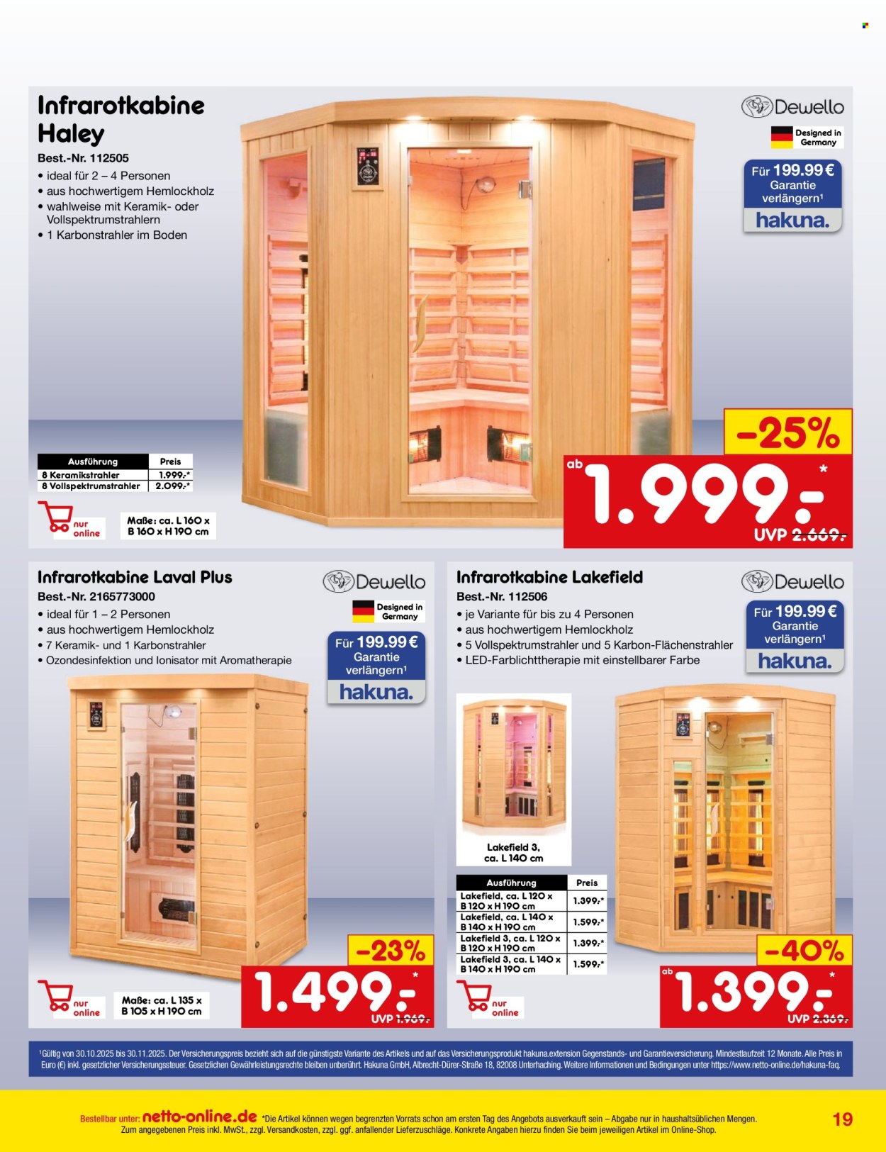 Netto Marken-Discount Prospekte  - 30.10.2025 - 30.11.2025. Seite 19
