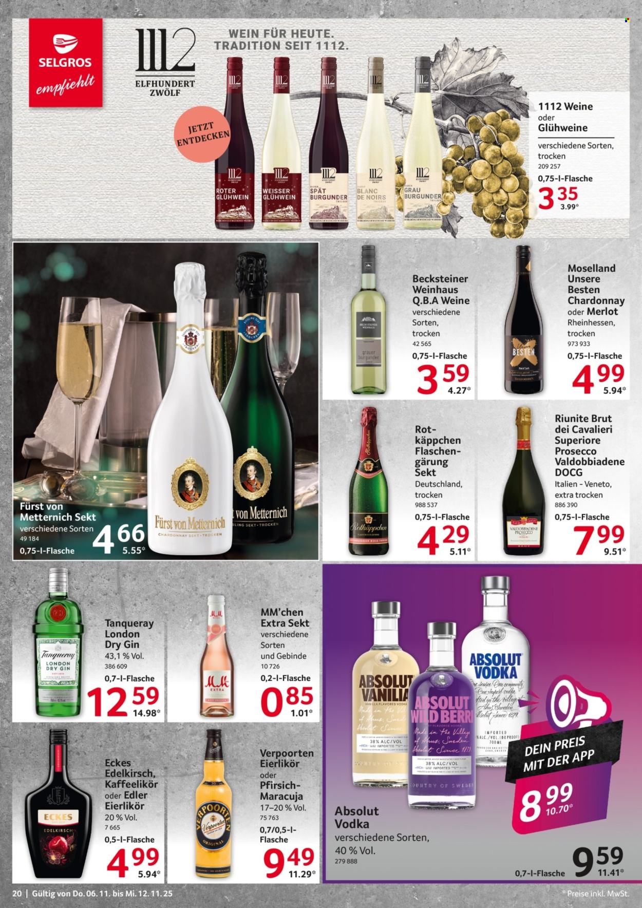 Selgros Prospekte  - 6.11.2025 - 12.11.2025. Seite 20