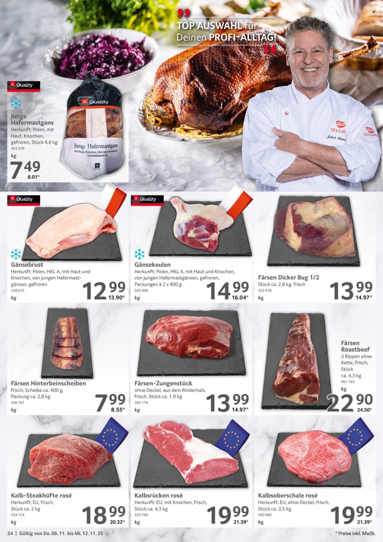Selgros Prospekte  - 6.11.2025 - 12.11.2025. Seite 24