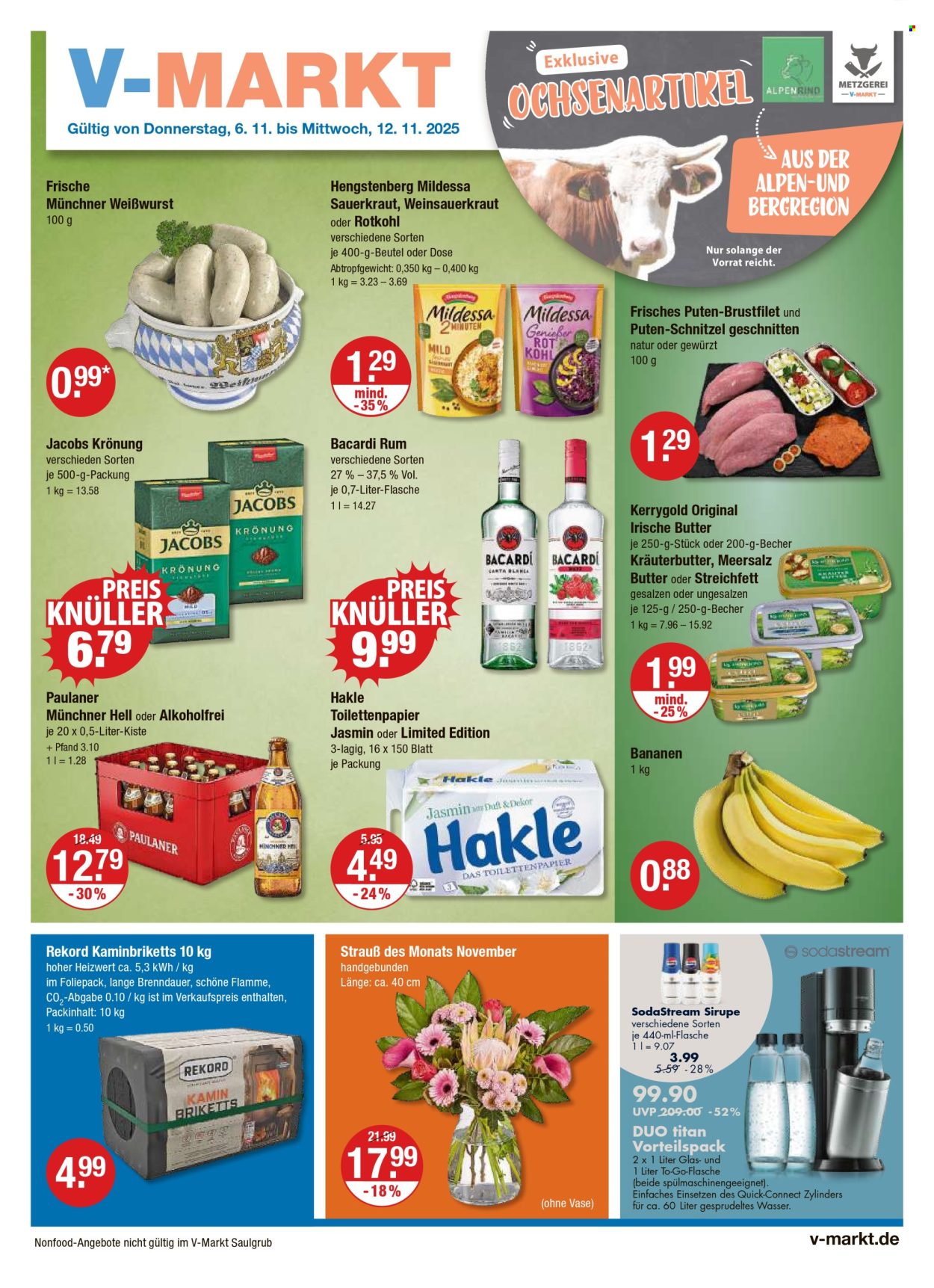 V-Markt Prospekte  - 6.11.2025 - 12.11.2025. Seite 1