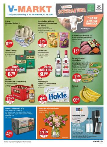 Prospekte V-Markt - 6.11.2025 - 12.11.2025.