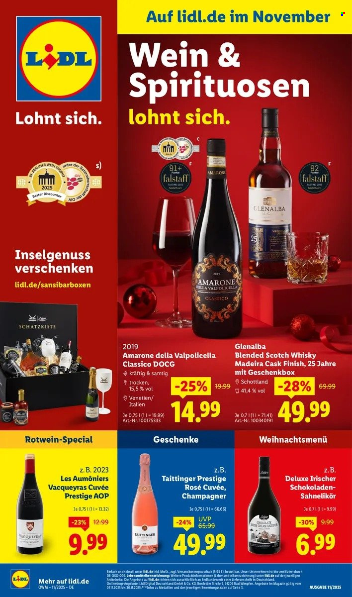 Lidl Prospekte  - 1.11.2025 - 30.11.2025. Seite 1