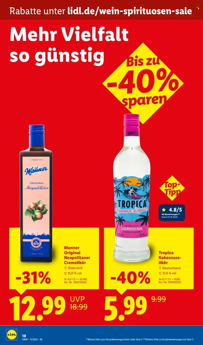 Lidl Prospekte  - 1.11.2025 - 30.11.2025. Seite 18