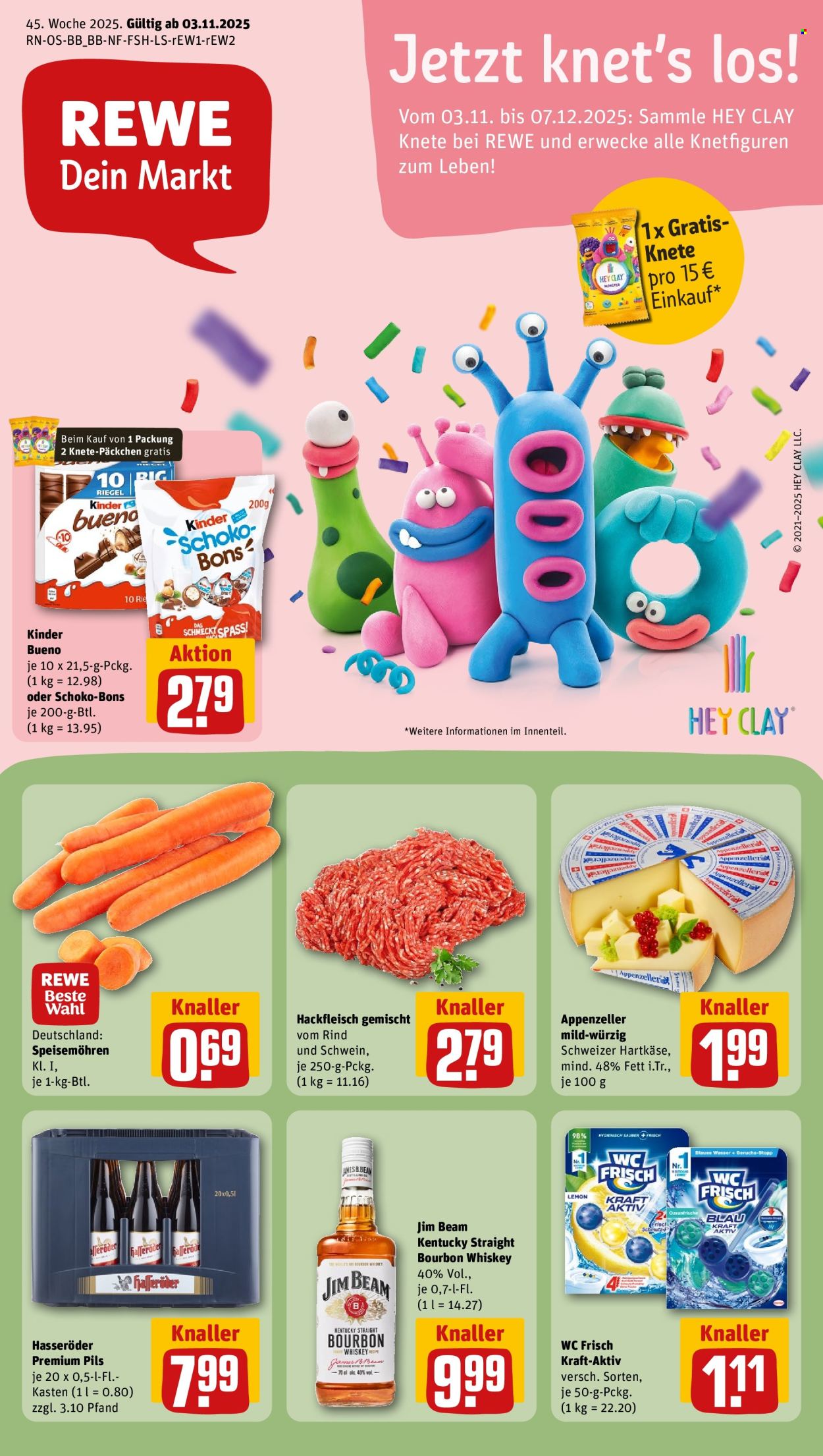 REWE Prospekte  - 3.11.2025 - 9.11.2025. Seite 1