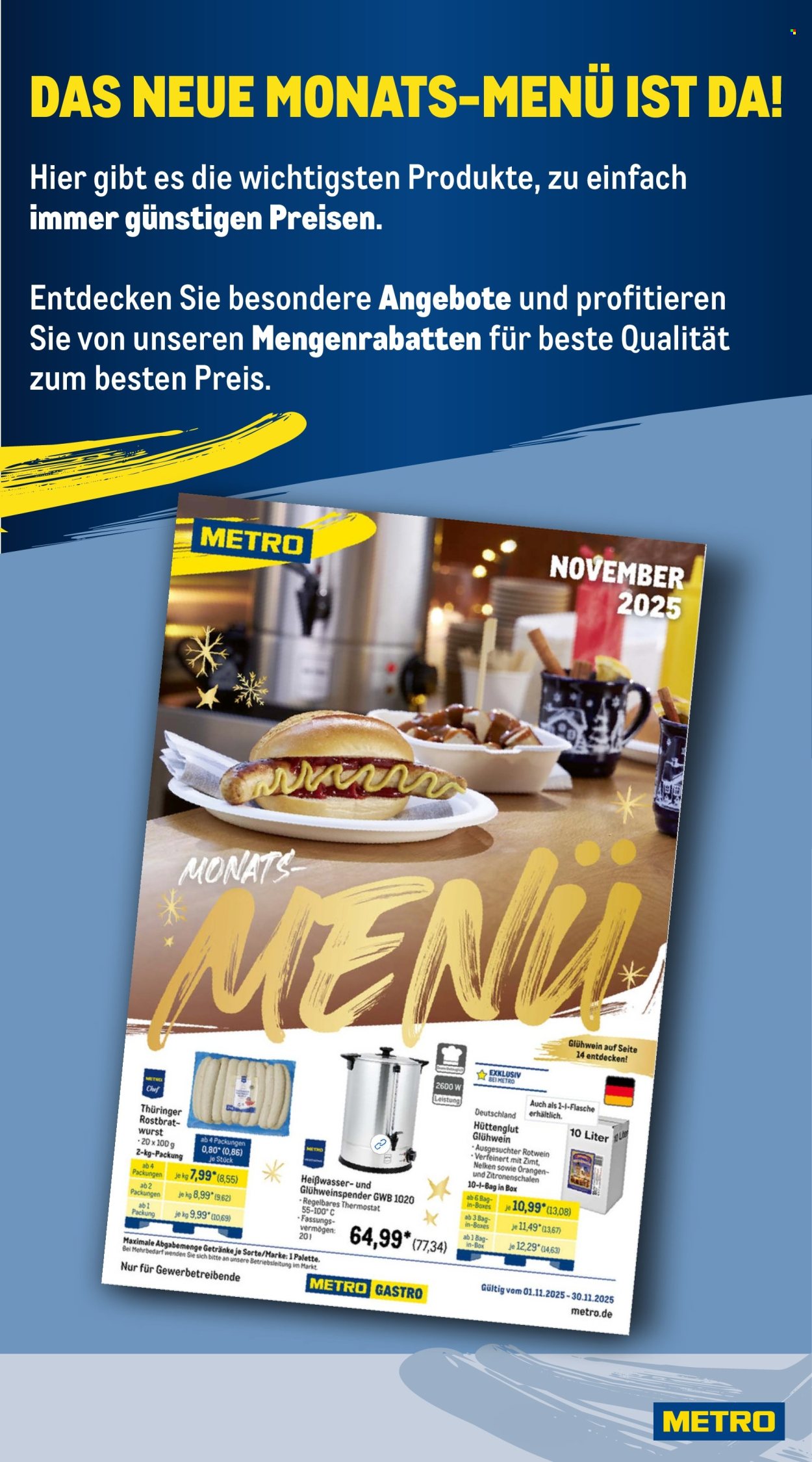Metro Prospekte  - 3.11.2025 - 8.11.2025. Seite 27