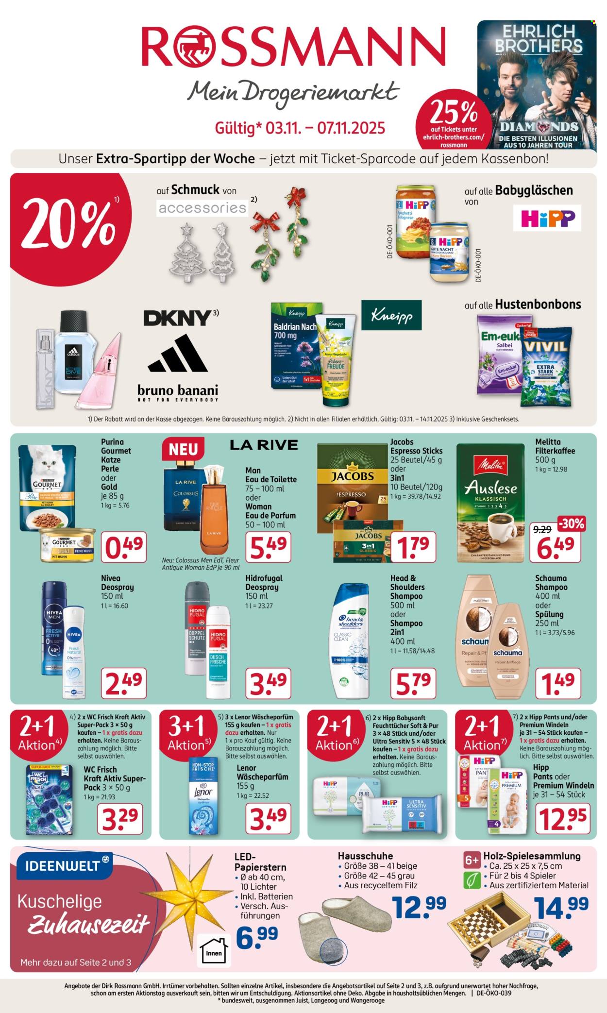 Rossmann Prospekte  - 3.11.2025 - 7.11.2025. Seite 1