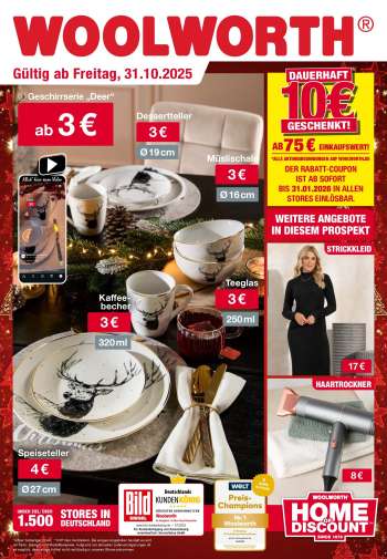 Prospekte Woolworth - 31.10.2025 - 8.11.2025.