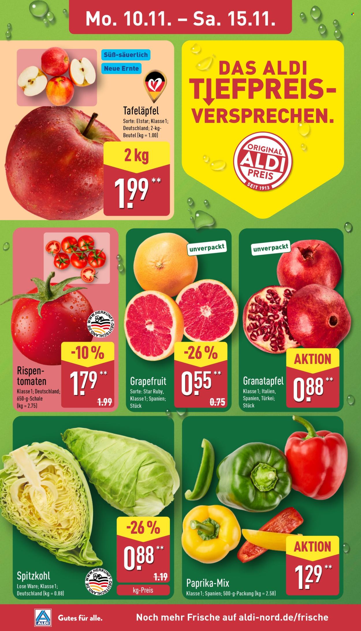 ALDI Nord Prospekte  - 10.11.2025 - 15.11.2025. Seite 2