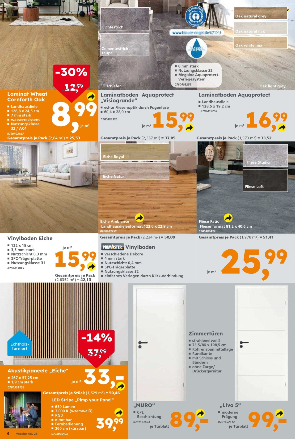 Globus Baumarkt Prospekte  - 3.11.2025 - 8.11.2025. Seite 6