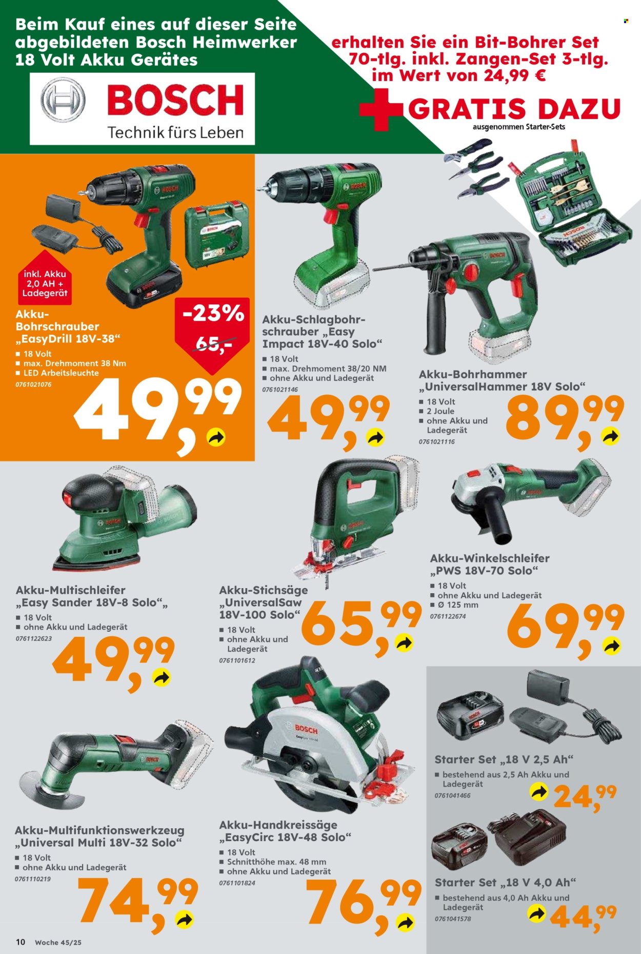 Globus Baumarkt Prospekte  - 3.11.2025 - 8.11.2025. Seite 10