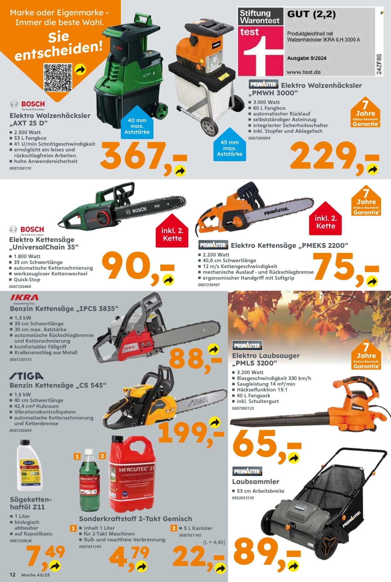 Globus Baumarkt Prospekte  - 3.11.2025 - 8.11.2025. Seite 12