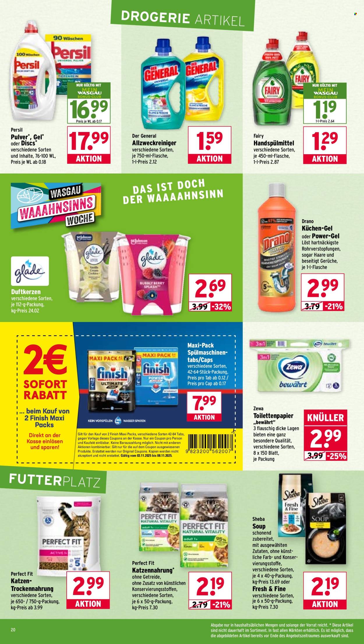 Wasgau Prospekte  - 3.11.2025 - 8.11.2025. Seite 20