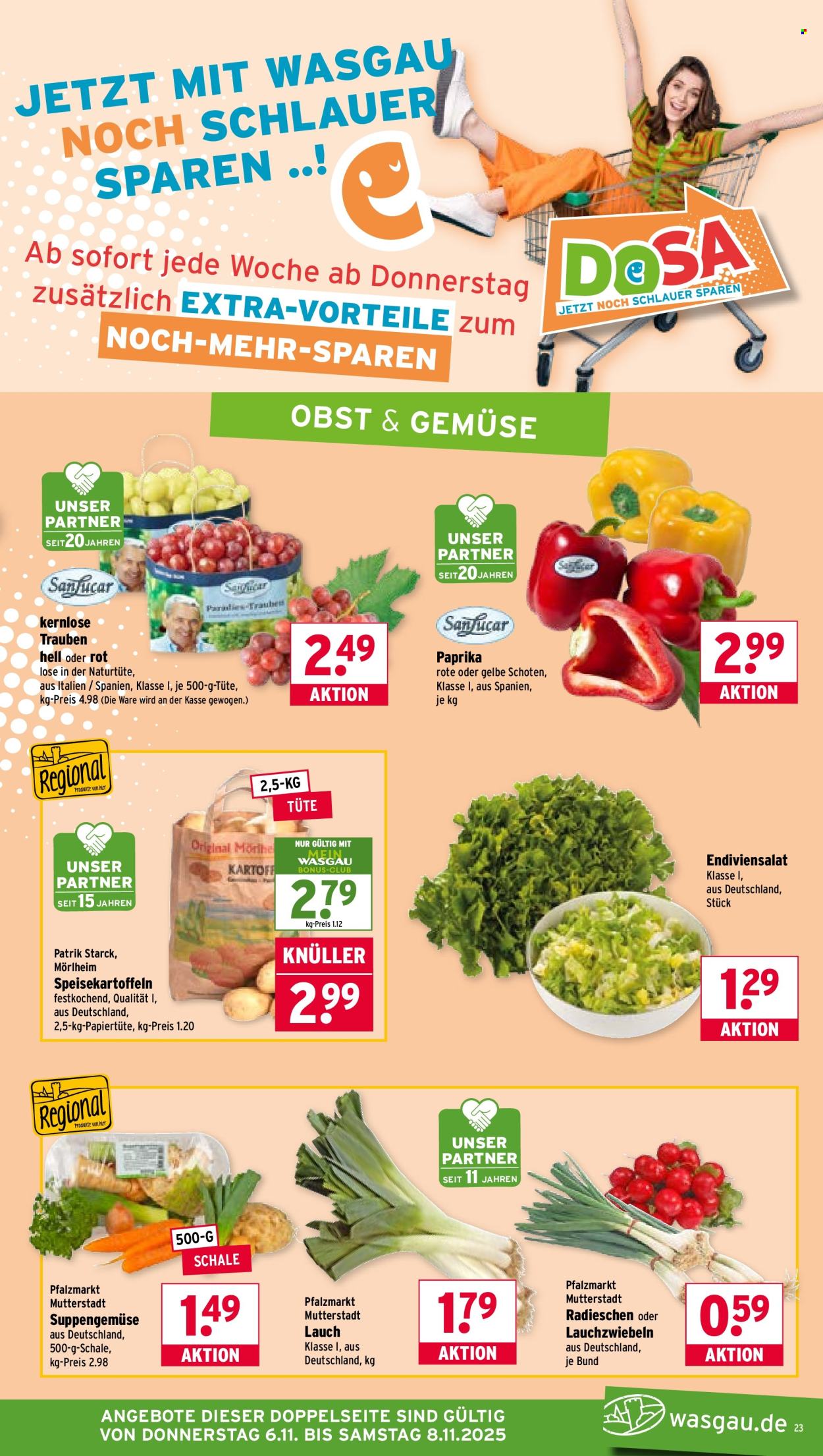Wasgau Prospekte  - 3.11.2025 - 8.11.2025. Seite 23