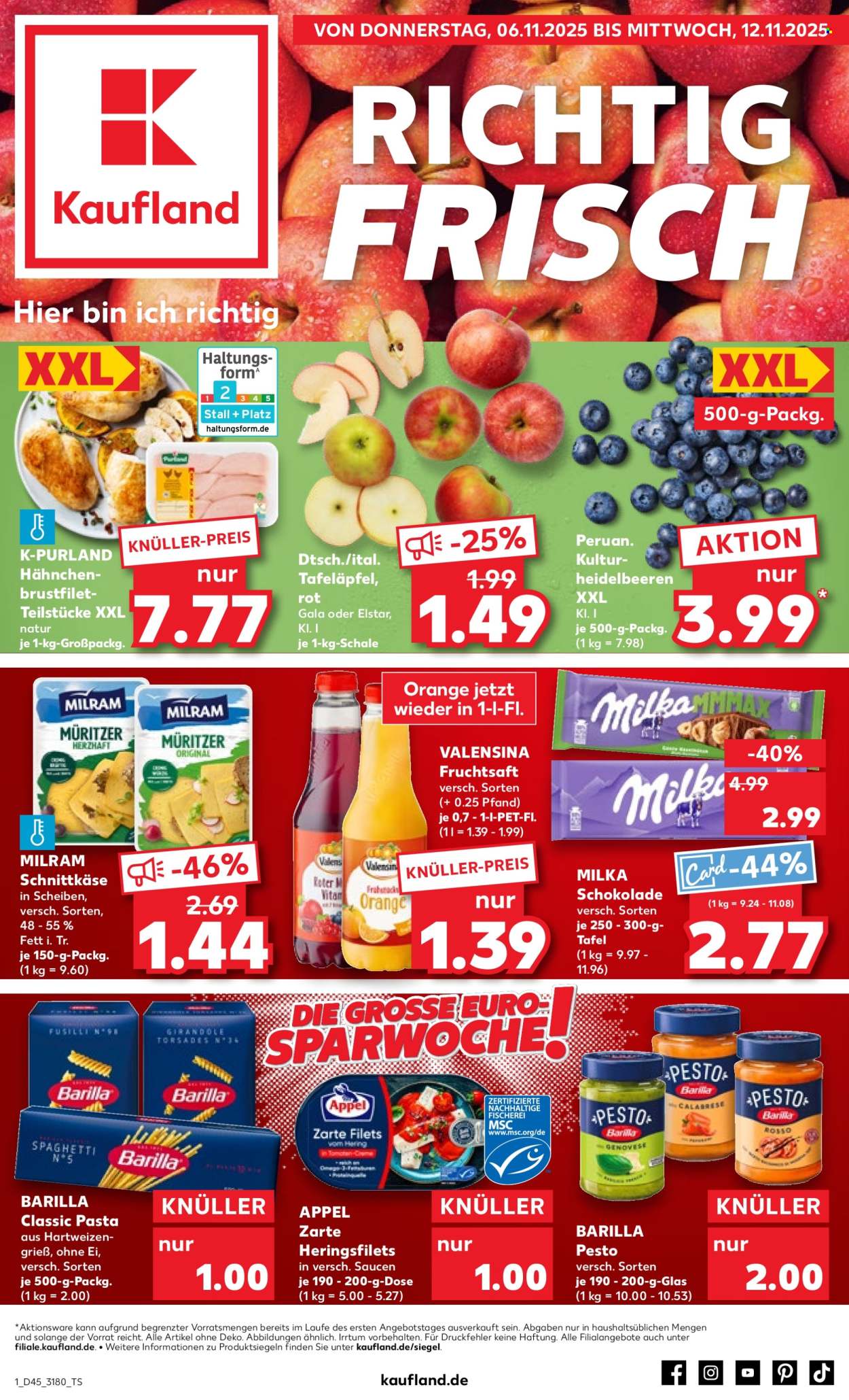 Kaufland Prospekte  - 6.11.2025 - 12.11.2025. Seite 1