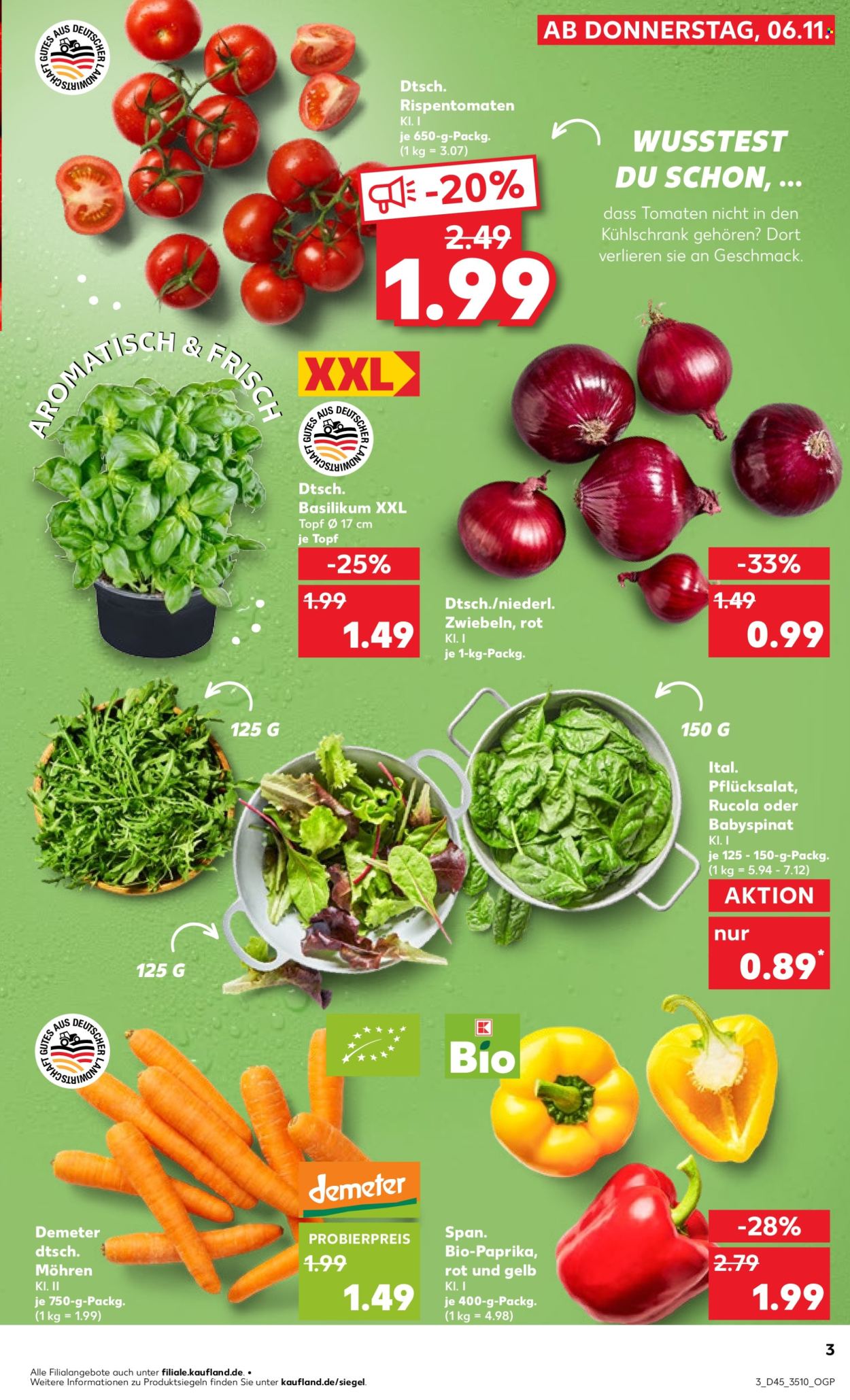 Kaufland Prospekte  - 6.11.2025 - 12.11.2025. Seite 3
