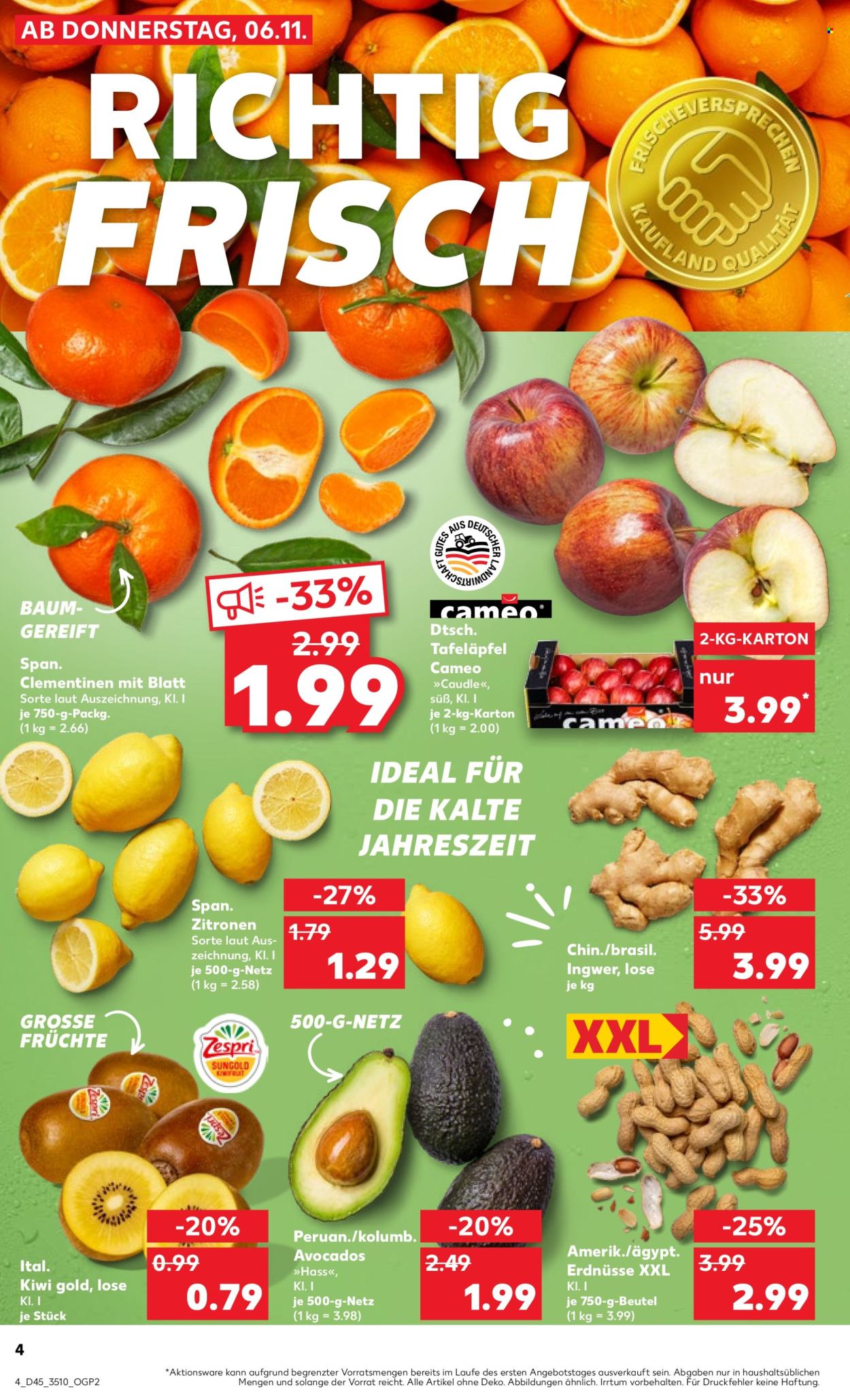 Kaufland Prospekte  - 6.11.2025 - 12.11.2025. Seite 4
