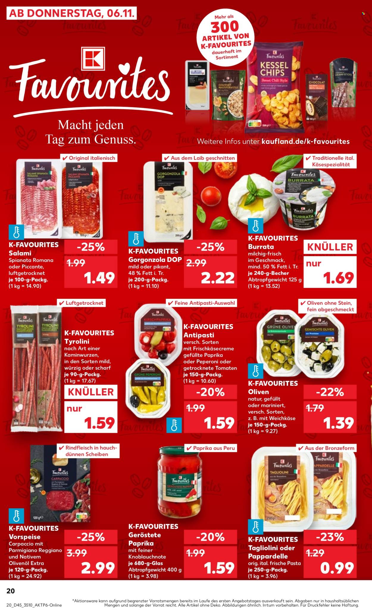 Kaufland Prospekte  - 6.11.2025 - 12.11.2025. Seite 20