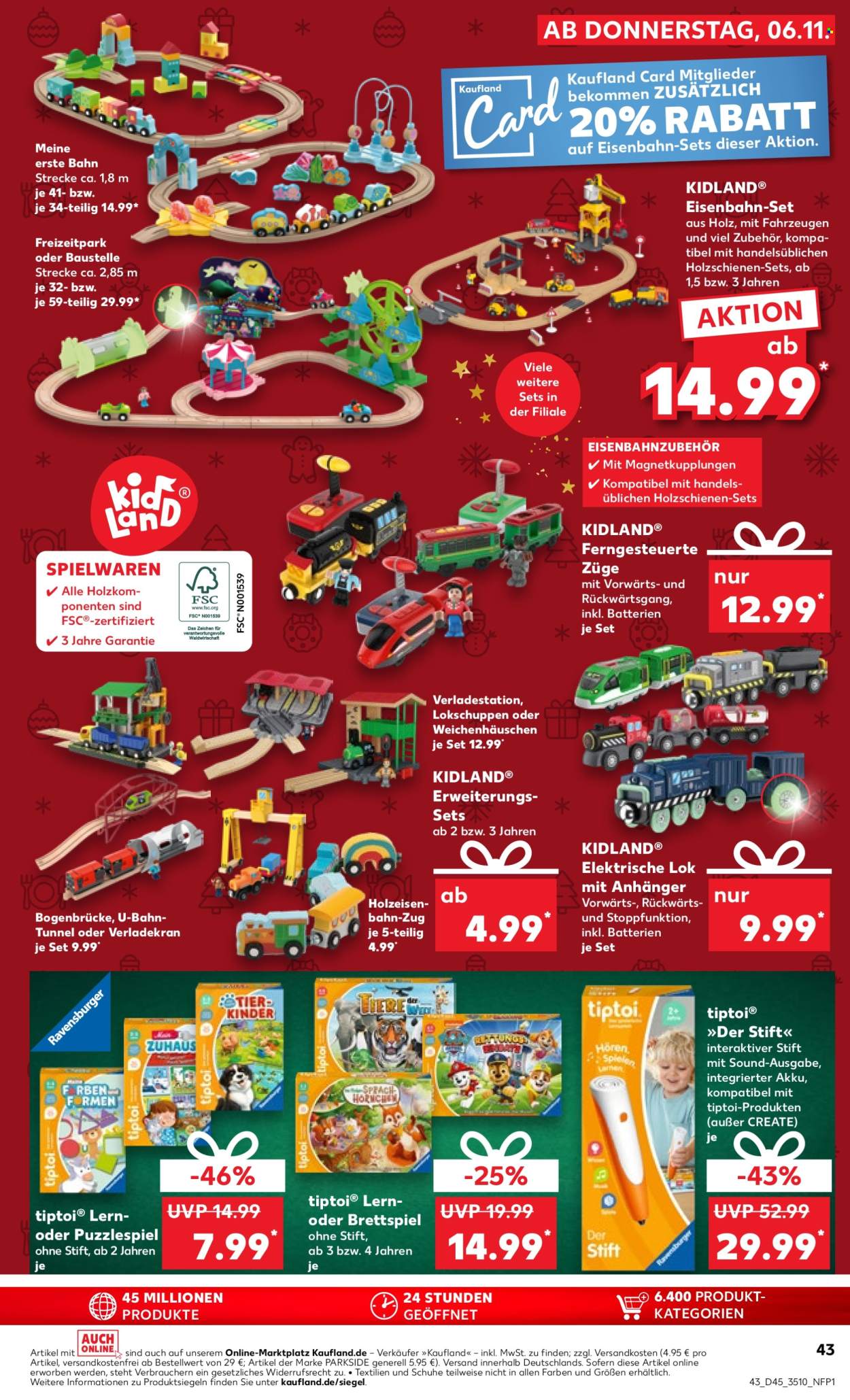Kaufland Prospekte  - 6.11.2025 - 12.11.2025. Seite 43
