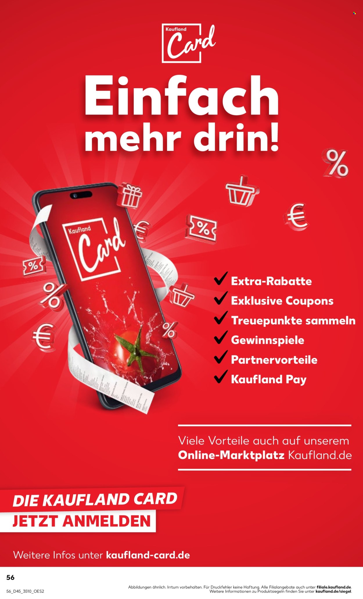 Kaufland Prospekte  - 6.11.2025 - 12.11.2025. Seite 56