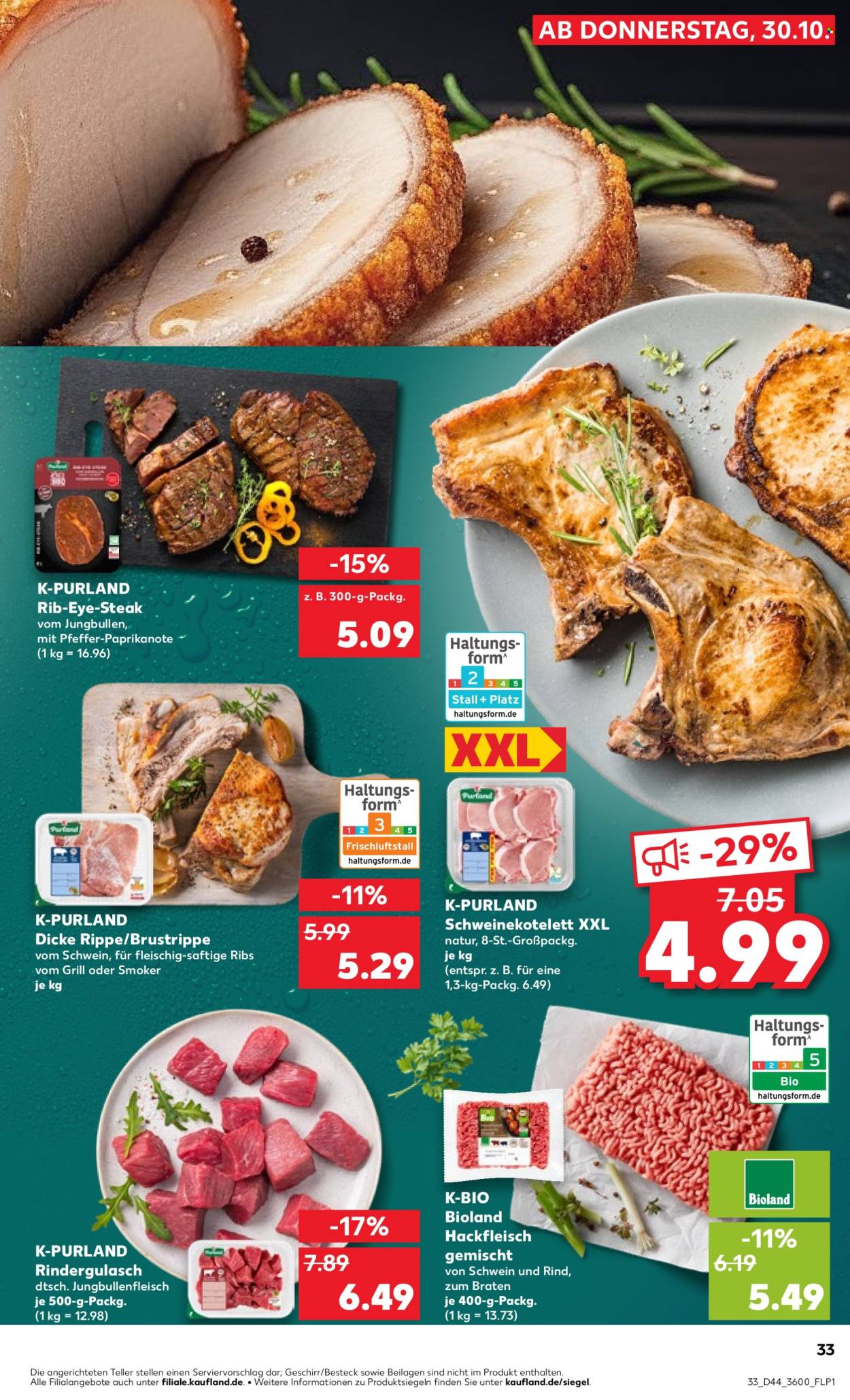 Kaufland Prospekte  - 3.11.2025 - 5.11.2025. Seite 33