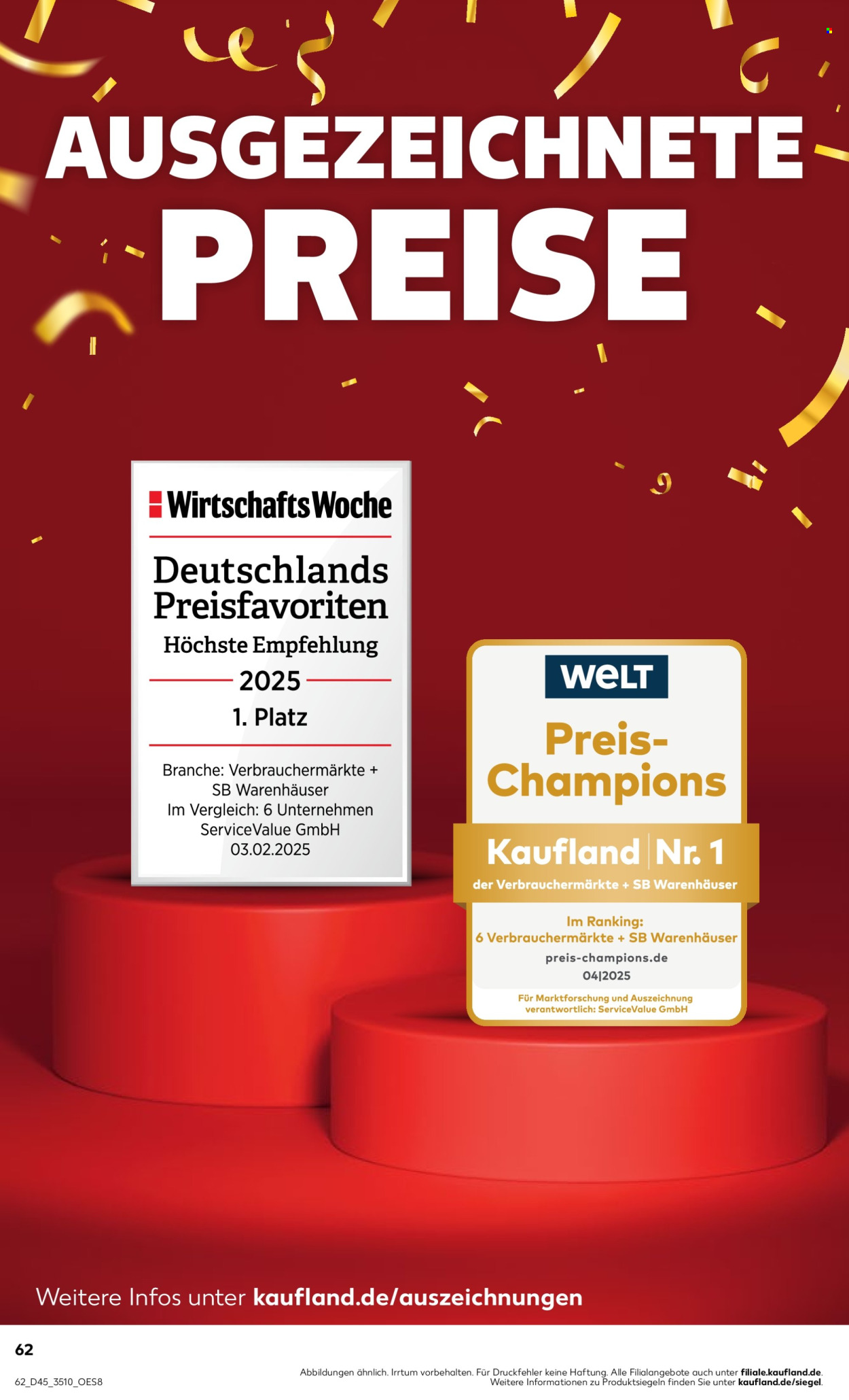 Kaufland Prospekte  - 6.11.2025 - 12.11.2025. Seite 62