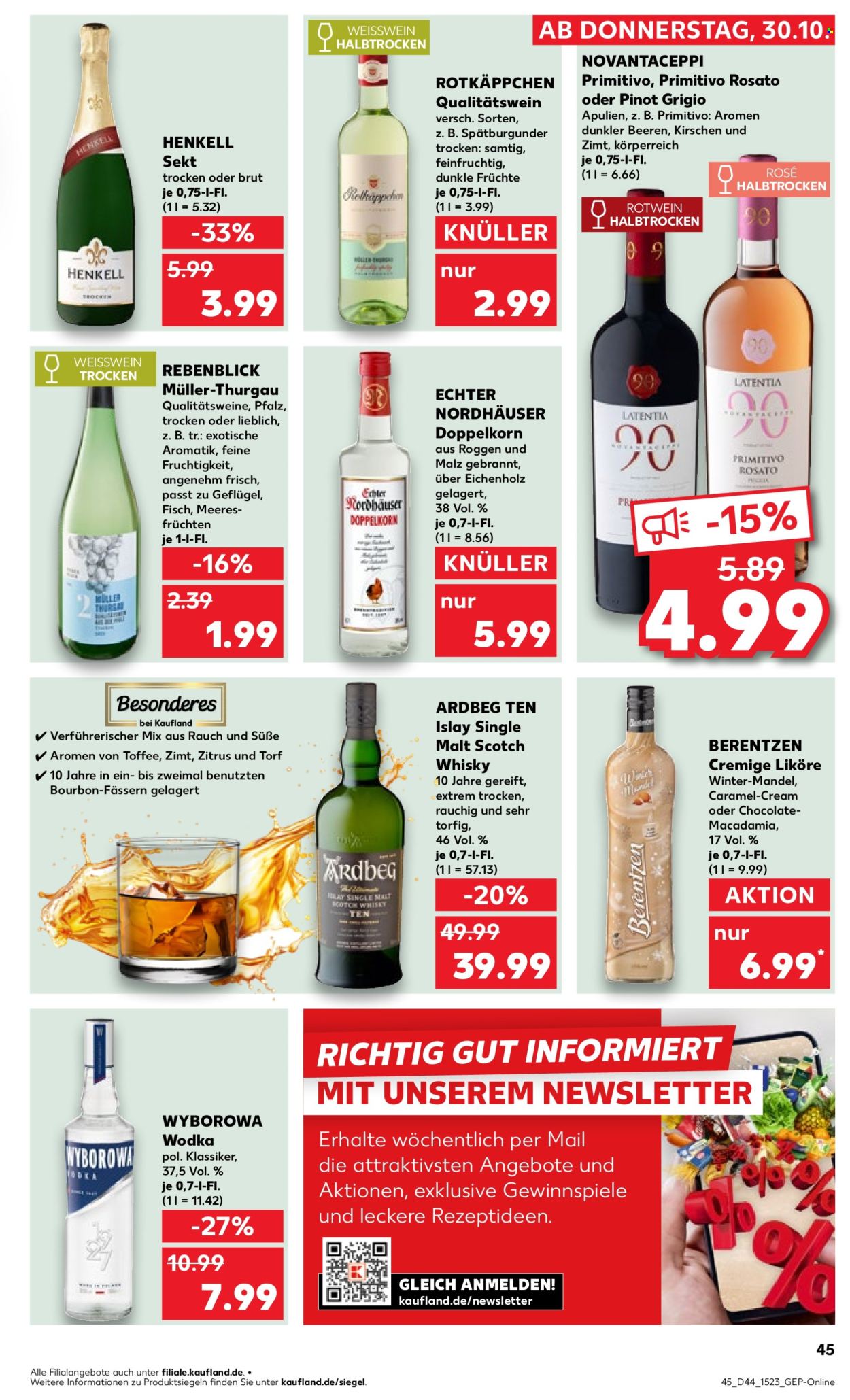 Kaufland Prospekte  - 3.11.2025 - 5.11.2025. Seite 45