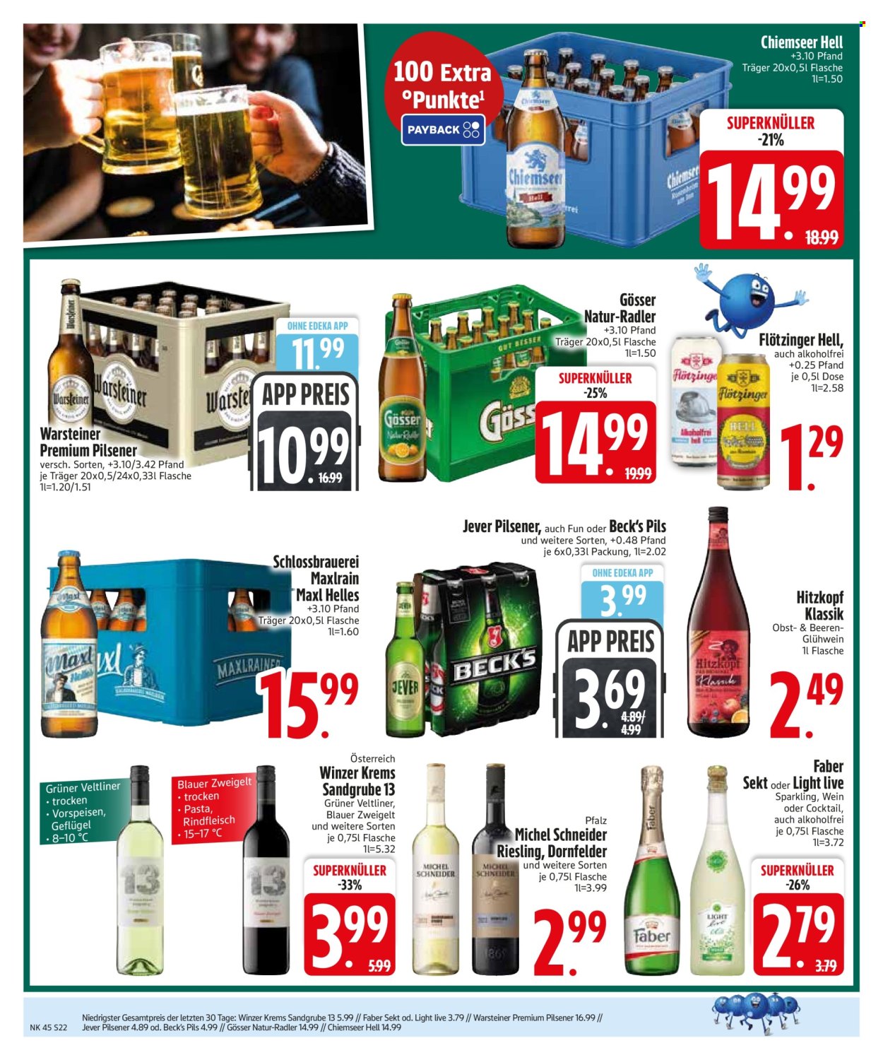Edeka Prospekte  - 3.11.2025 - 8.11.2025. Seite 22