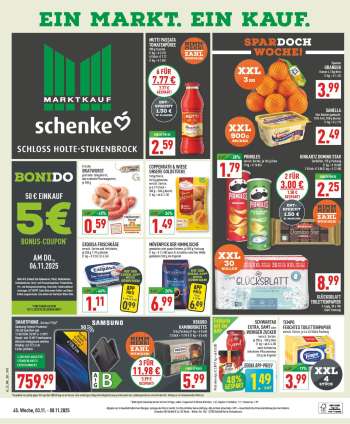 Prospekte Marktkauf - 3.11.2025 - 8.11.2025.