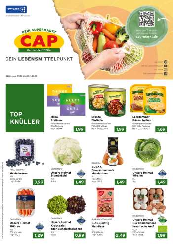 Prospekte CAP-Markt - 3.11.2025 - 8.11.2025.