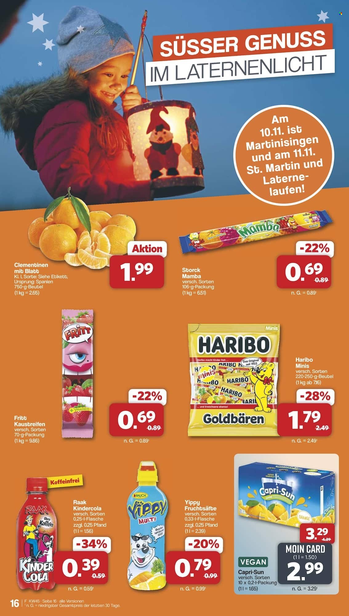 famila Prospekte  - 3.11.2025 - 8.11.2025. Seite 16