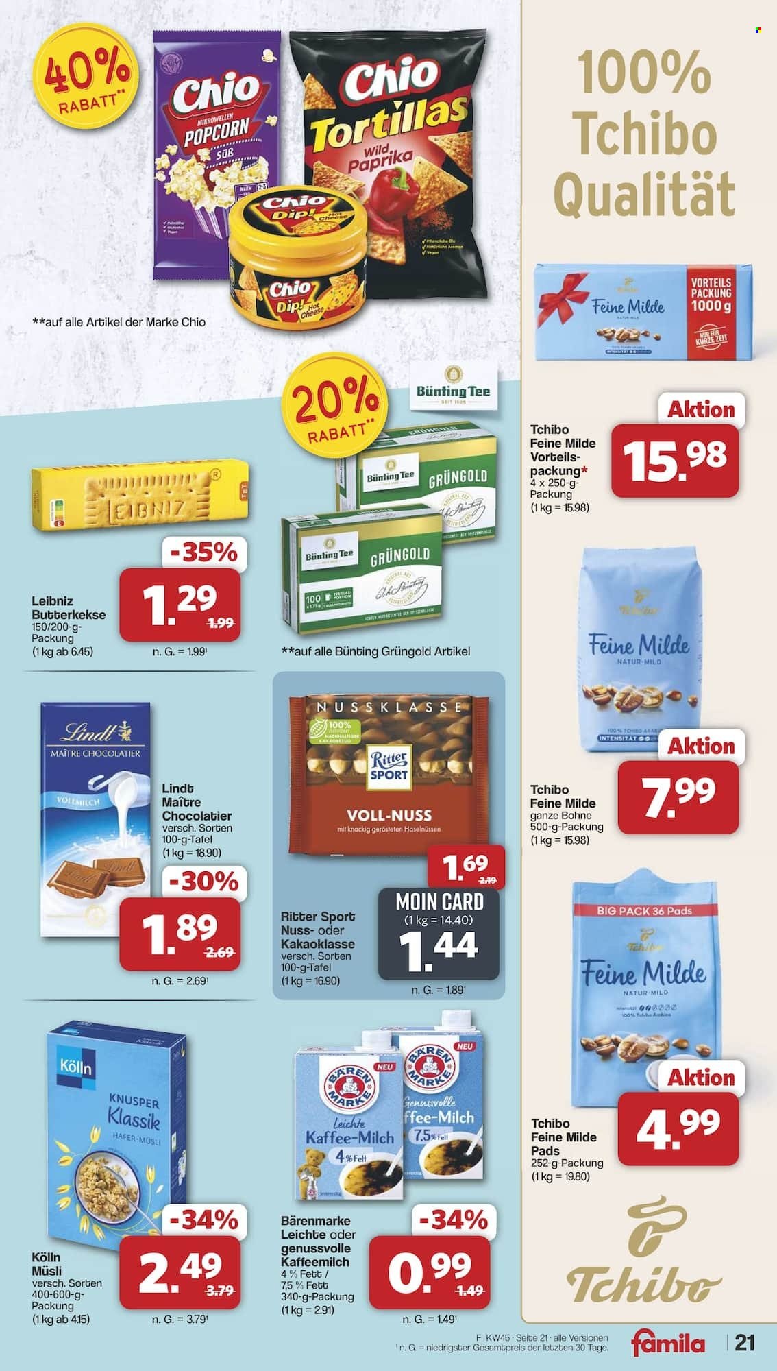famila Prospekte  - 3.11.2025 - 8.11.2025. Seite 22