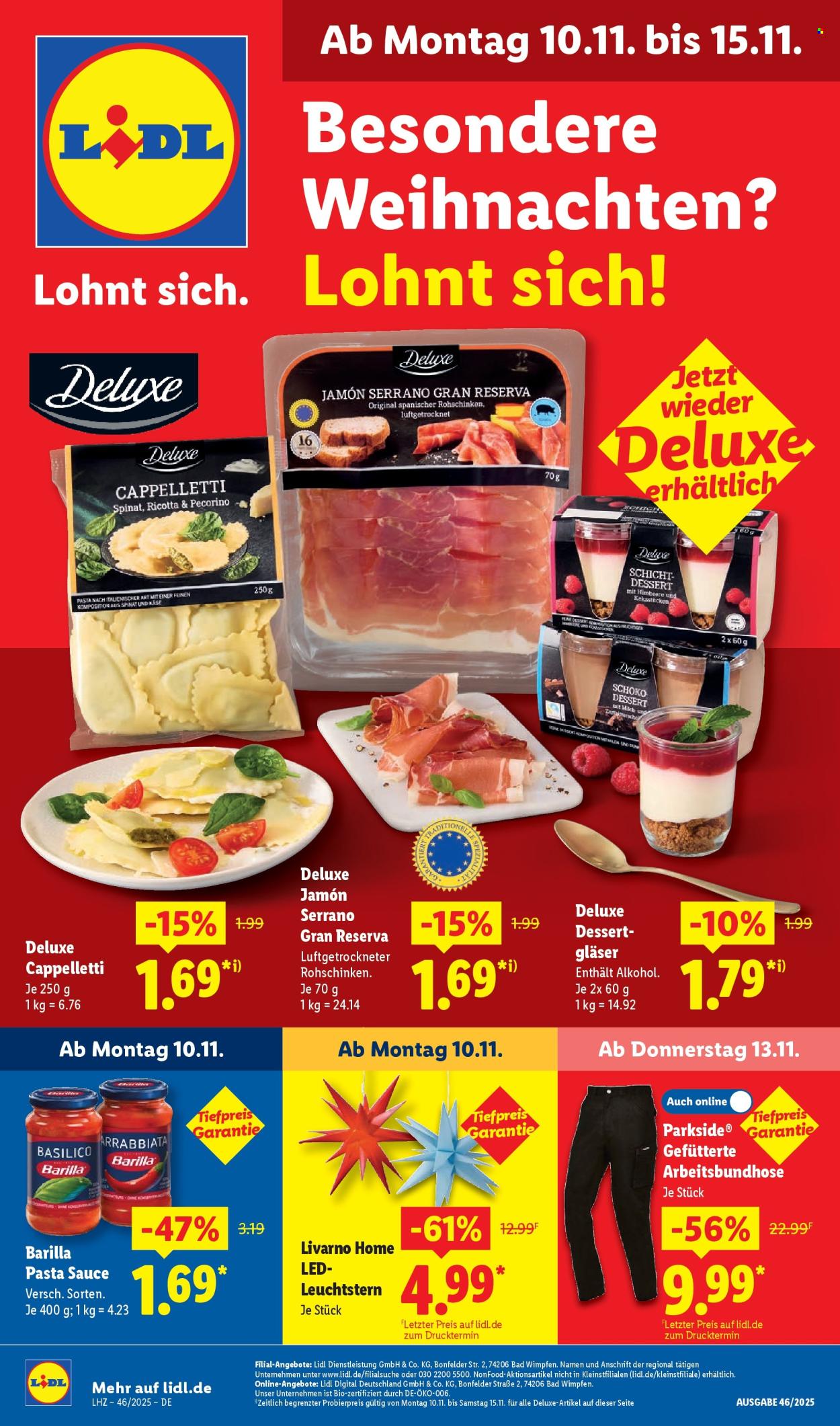 Lidl Prospekte  - 10.11.2025 - 15.11.2025. Seite 1