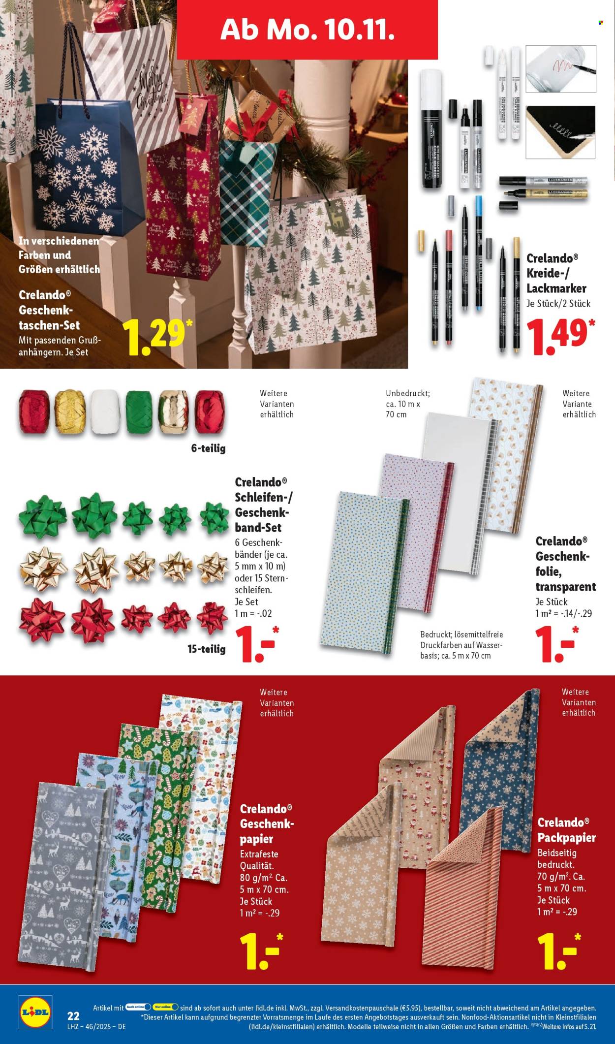 Lidl Prospekte  - 10.11.2025 - 15.11.2025. Seite 36