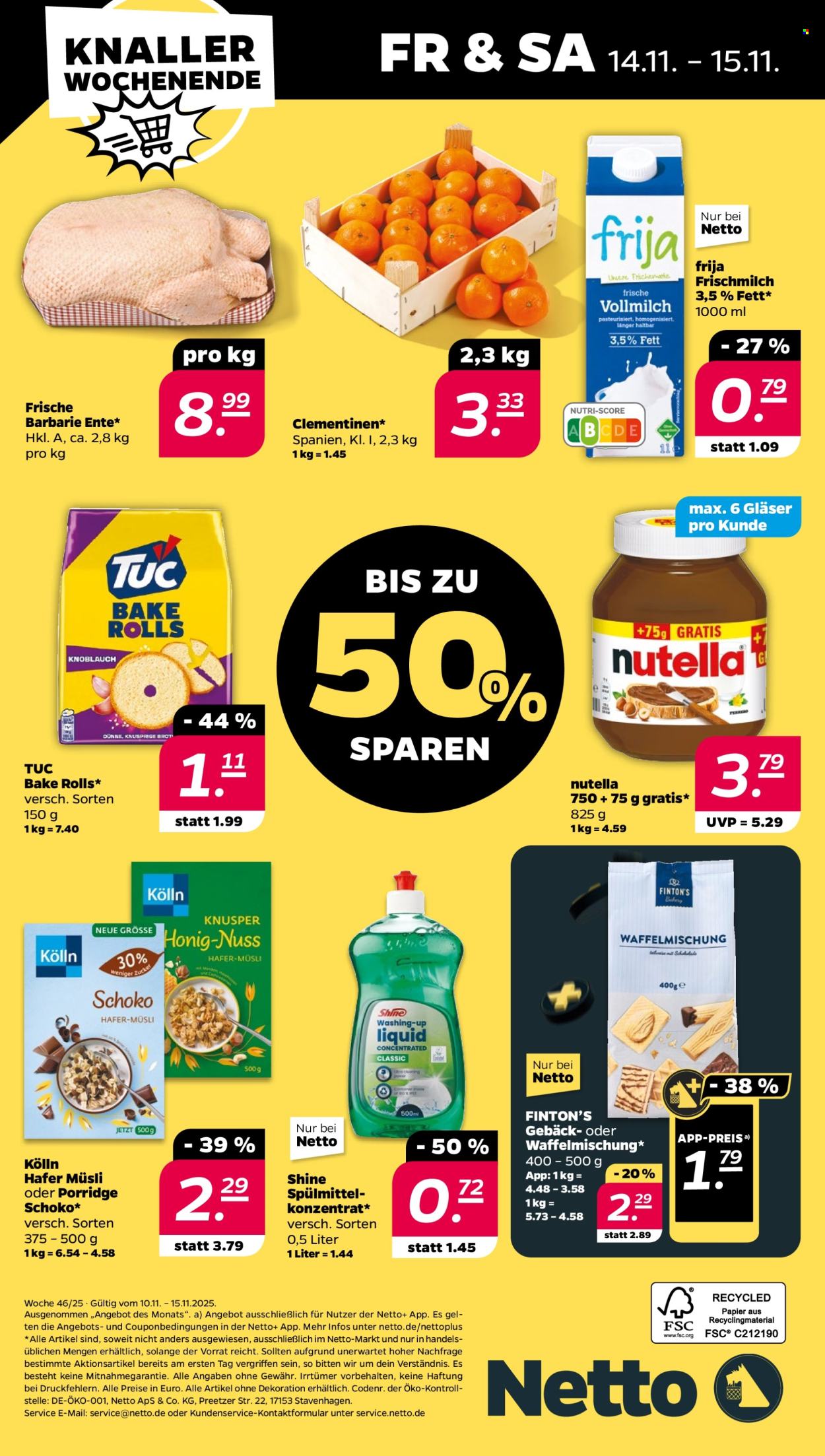 Netto Prospekte  - 10.11.2025 - 15.11.2025. Seite 34