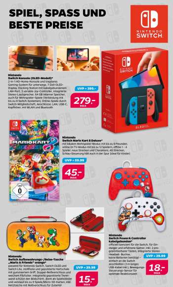 thumbnail - Nintendo Switch PowerA Controller kabelgebunden