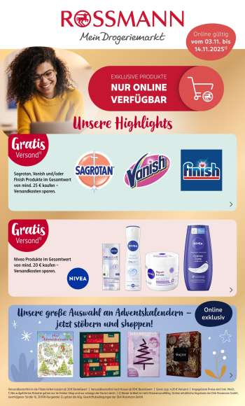 Prospekte Rossmann - 3.11.2025 - 14.11.2025.