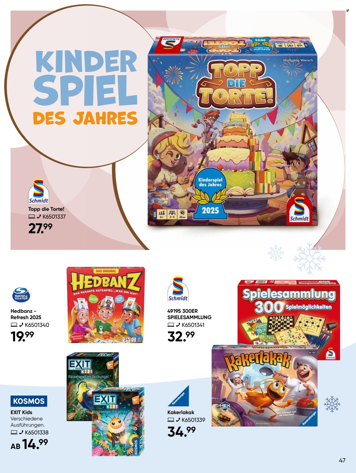 GALERIA Karstadt Kaufhof Prospekte  - 27.10.2025 - 24.12.2025. Seite 47