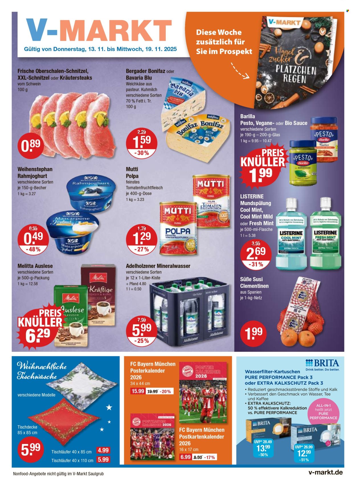 V-Markt Prospekte  - 13.11.2025 - 19.11.2025. Seite 1