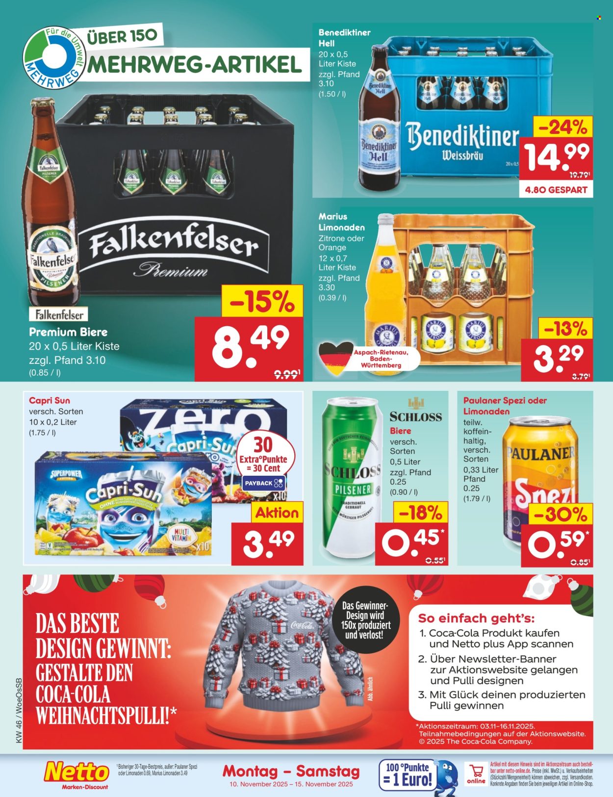 Netto Marken-Discount Prospekte  - 10.11.2025 - 15.11.2025. Seite 22